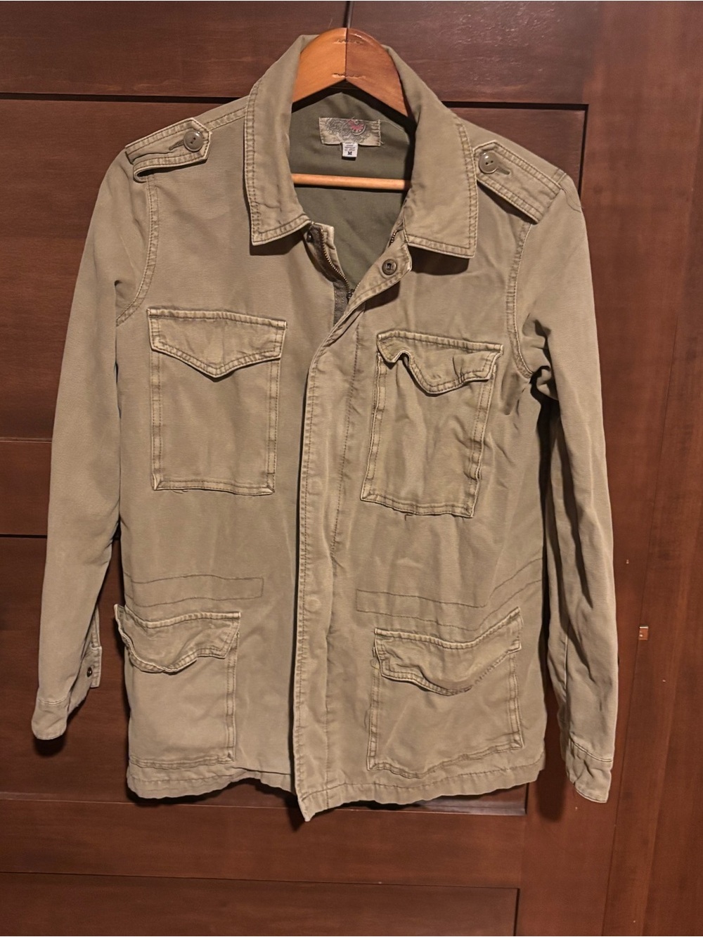 Ecote Men's Military Field Jacket in Olive